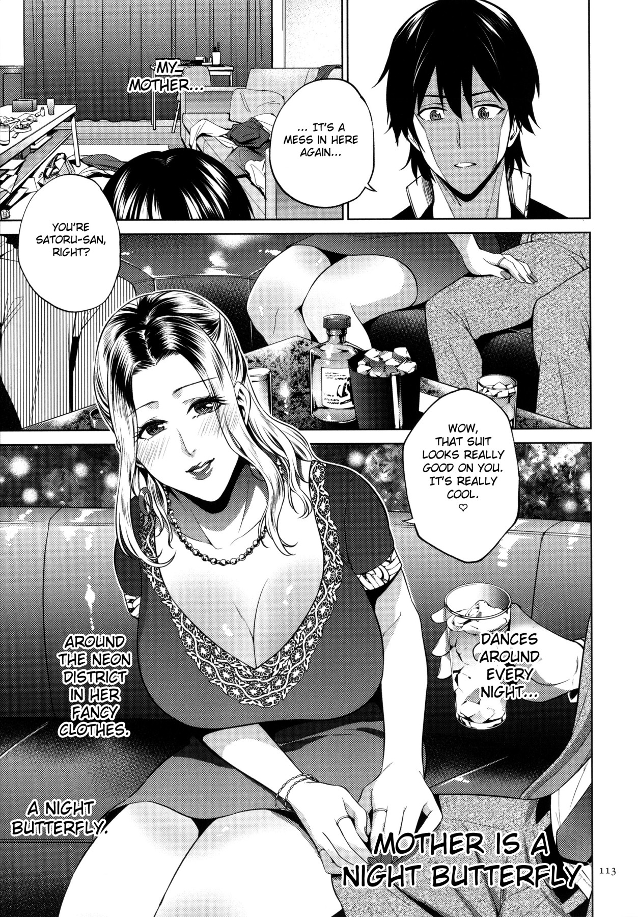 Hentai Manga Comic-Honey Mother And Child Immoral-Read-111